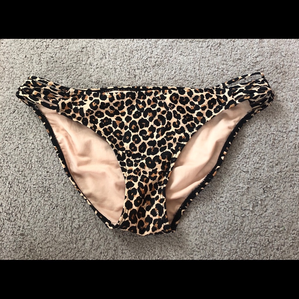Xhilaration Leopard Print Bikini Bottoms